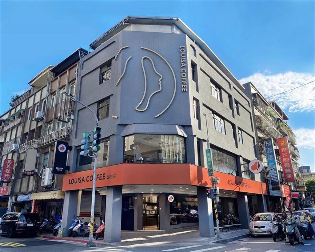 老台北新地沐鸣平台开户标 路易莎咖啡全方位生活门市插旗万华老街区