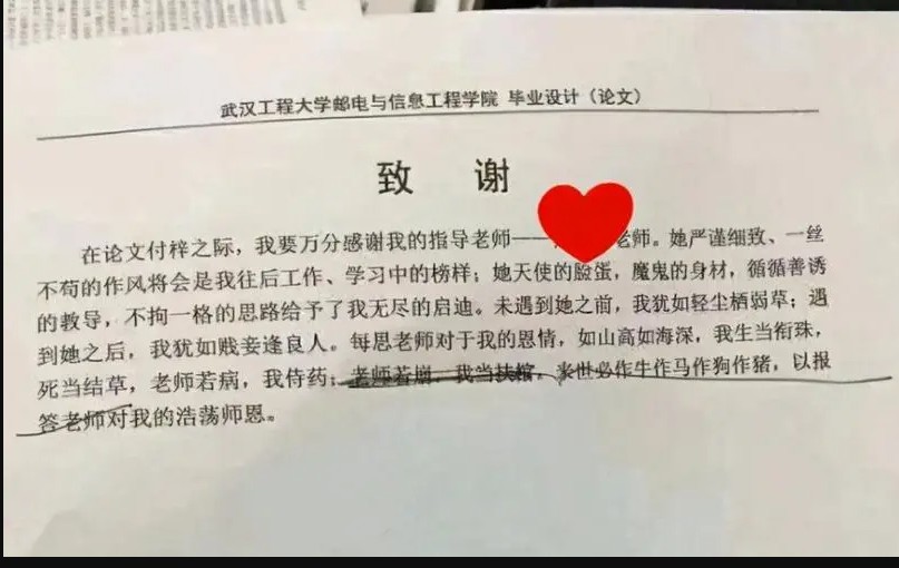 论文致谢,盛放大学生的独有浪漫沐鸣注册地址